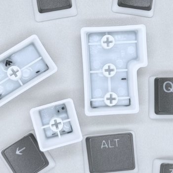 Preview: Steelseries PrismCaps Double Shot PBT Keycaps UK
